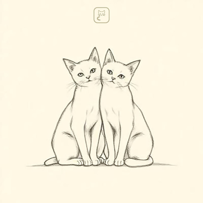 Кошки ищут дом — логотип